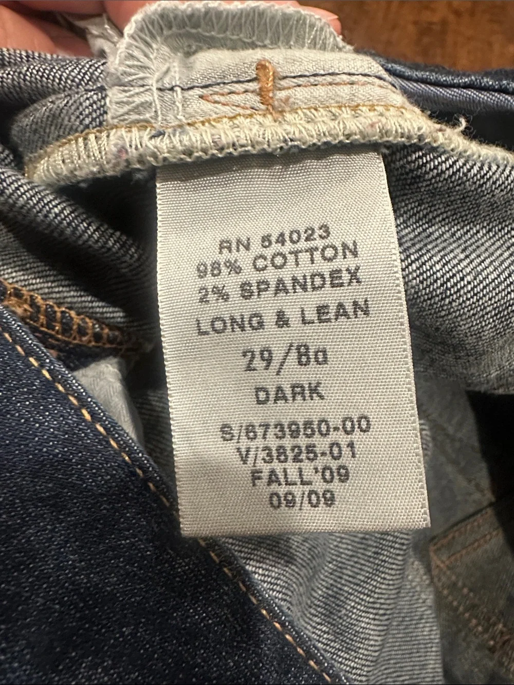 GAP Dark Indigo Wide-Leg Jeans